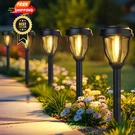 Deraysion 12 Solar Lights Outdoor, Pathway Pack, Warm White. Fixed Price $65.98.