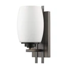 Sophia 1-LIGHT Oil-rubbed Bronze Sconce With Frosted Glass Shade By Acclaim L.. Fixed Price $72.95.