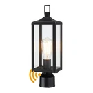 17 Inch Outdoor Lamp Light Fixture Dusk To Dawn - Outside Posts Out.... Fixed Price $53.67.