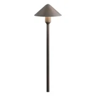 Kichler 15439OB Path Light Aluminum Olde Brick Finish New. Fixed Price $149.99.