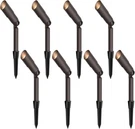 Malibu Landscape Spotlights 8PK Kit 20W Flood 12V Low Voltage Outdoor.... Fixed Price $212.41.
