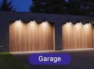 24 Pack Solar Fence Lights, Motion Sensor Outdoor With 3 Sided Lighting. Fixed Price $49.00.