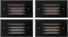 12V 3W Surface Mount Low Voltage Led Step Light With Horizontal Louver Faceplate. Fixed Price $68.32.