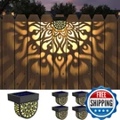 6 Pack Solar Fence Lights Outdoor Wall Plastic Powered Deck Step. Fixed Price $68.18.