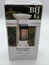 Better Homes & Gardens Solar Black Led Deck Fence Light 20 Lumen Nico Collection. Fixed Price $14.99.
