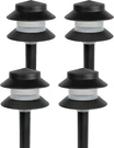 Paradise Low Voltage Landscape Pathway Lights - 2 Tier Outdoor Garden 4 Pack. Fixed Price $86.10.