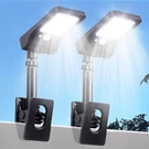 Clip Solar Lights For FENCE,1-SECOND Install Outdoor, 3.... Fixed Price $50.73.