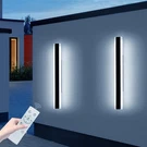 Daoseolo 2 Pack Outdoor Wall Light 39.3INCH, Dimmable With Remote Control. Fixed Price $175.23.