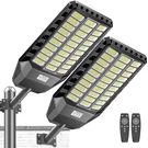Deepn 2 Pack Solar Street Light Outdoor 6000W, 480000 Lumens Dusk Dawn Led.... Fixed Price $433.78.