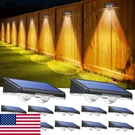 Tecknet Solar Fence Lights Outdoor 12-PACK, 3 Modes Warm/neutral/cool White. Fixed Price $46.19.