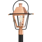 Quoizel RO9018 Rue De Royal Light 23" Tall Outdoor Single Head - Copper. Fixed Price $559.99.