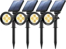 Nekteck Solar Lights, 2-IN-1 Spot Outdoor, Waterproof Powe.... Fixed Price $79.73.