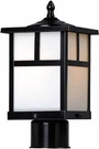 Maxim Lighting 4055WTBK Coldwater Outdoor Pole/post Mount Black. Fixed Price $134.95.