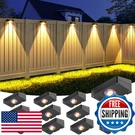 Volisun Solar Fence Lights, Powered, IP65 Waterproof Led, Rgb. Fixed Price $80.57.