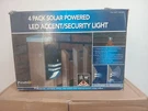 Paradise 4 Pack Solar Powered Led Accent/motion Security Lights. Fixed Price $39.99.