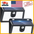 Compact Solar Motion Sensor Lights - 2 Pack, Easy Install, 3 Lighting Modes. Fixed Price $20.36.
