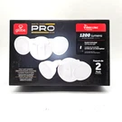 Pack Globe Electric 2-HEAD Integrated Led Security Flood Light 1200LM 100W. Fixed Price $21.99.