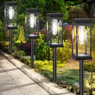 Beslowe Upgraded Solar Pathway Lights Outdoor, 8-PACK Large Led. Fixed Price $65.04.