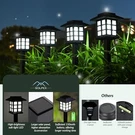 Solpex Solar Outdoor Lights, 12 Pk, Garden (cold White). Fixed Price $32.30.