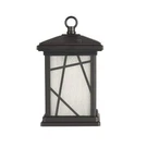 Allen + Roth Flicker Flame 10-LUMEN Black Solar Led Outdoor Path Light (2700 K). Fixed Price $6.99.