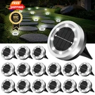 Senlukit Mini Solar Ground Lights 16 Outdoor IP65 Pack, Cool White. Fixed Price $62.98.