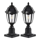 Teblampue Solar Outdoor Post Lights 2 Pack Dusk To Dawn Column. Fixed Price $82.77.