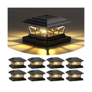 Damayca 8 Pack Solar Post Cap Lights Outdoor Waterproof, Fits 4X4, 5X5, 6X6 W.... Fixed Price $87.58.