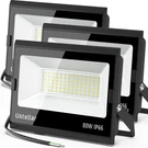 Ustellar 3 Pack Led Flood Lights Outdoor Hard Wire 80W, Daylight White. Fixed Price $111.70.