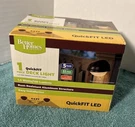 Better Homes & Gardens Deck Light 1.5 Watts Quickfit Led Oil Rubbed Bronze - New. Fixed Price $21.83.