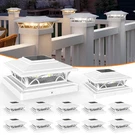 Aponuo Solar Post Cap Lights 12 Pack - 4X4 5X5 6X6 Fence. Fixed Price $124.99.