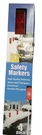 54" Snow Safety Markers 4PCS - 2 Sided Reflectors Driveway Fiberglass Nylon, New. Fixed Price $19.94.