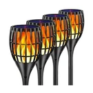 Ollivage Solar Light Outdoor Upgraded, 43" Flickering Flames Torch Sola.... Fixed Price $78.97.