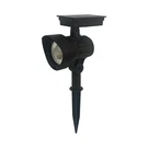 Mainstays Solar Powered Black Led Landscape Spot Light 30 Lumens. Fixed Price $11.36.