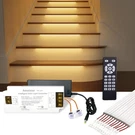 Intelligent Motion Sensor Stair Lights Indoor, Led Step With Remote Co.... Fixed Price $375.00.