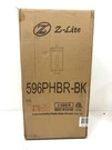 Z-lite Nuri 1-LIGHT Black 21.5 In. Aluminum Hardwired Outdoor Post. Fixed Price $134.95.