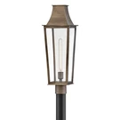 Hinkley Lighting Georgetown 1LT 9" Outdoor Post Top Lantern, Bronze - 28891BU. Fixed Price $319.00.