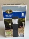 New! Hampton Bay Led Solar Bollard Outdoor Pathway Lights 1000021236. Fixed Price $49.95.