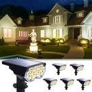 6 Pack Solar Powered Outdoor Spot Lights Outside Waterproof 20 Leds Landscape.... Fixed Price $95.54.