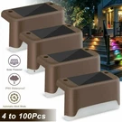 Solar Led Deck Lights Outdoor Garden Patio Pathway Stairs Step Fence Lamp. Fixed Price $71.43.