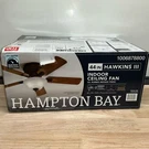 Hampton Bay Hawkins Iii 44 In. Led Indoor Oil Rubbed Bronze Flush Mount Ceiling. Fixed Price $62.99.