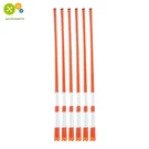 25PACK Reflective Markers 5/16" Diameter 6FT Driveway Snow Stakes Orange. Fixed Price $41.03.