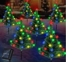 Retisee 6PK Solar Christmas Tree Pathway Light Decorations Led Snowflakes. Fixed Price $44.99.