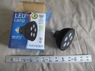 (1) New Kichler 12W 100-277V Clear PAR30 4200K Led Lamp Bulb 25 Deg Flood 18062. Fixed Price $21.90.