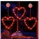 Lyubasa 3 Pack Heart Window Lights With Timer Led Battery Powered. Fixed Price $19.99.