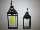 Techko Metallic Black Solar Led Outdoor Portable Hanging Coach Light Sconce. Fixed Price $42.46.