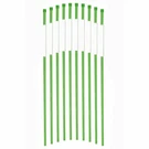 Fibermarker 50-PACK Reflective Driveway Markers Green Solid Fiberglass Snow Pole. Fixed Price $85.99.