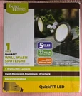 New Better Homes & Gardens Quickfit Led Wall Wash Spotlight 5 Watts 400 Lumens. Fixed Price $34.95.