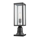 Globe Electric 44384 1-LIGHT Outdoor Lamp Post Fixture With Base Adaptor,. Fixed Price $82.55.