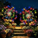 Seewelumi Solar Garden Lights Outdoor Decorative, Pack, Multicolor. Fixed Price $33.57.