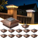 12 Pack Fence Post Solar Lights, Modes(warm/cool Light) Outdoor Waterproof 4X4. Fixed Price $165.49.